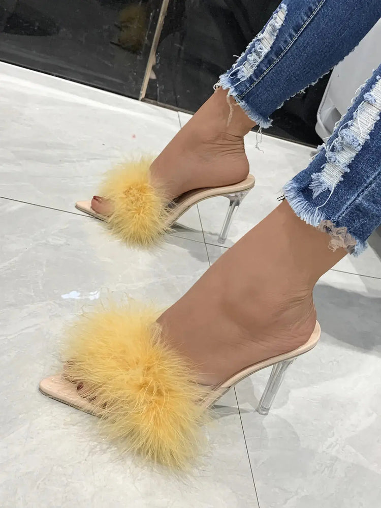 Pointed Toe Stiletto Sandals for Women Mystorenews.shop