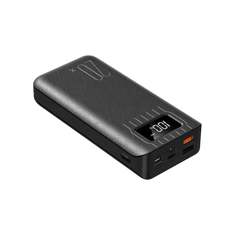 Batterie Externe 20000mAh Power Bank avec Double USB et Torche LED DC-THE CEO
