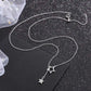 2020 Silver Star Necklace with Diamond Accent (Simple) Mystorenews.shop