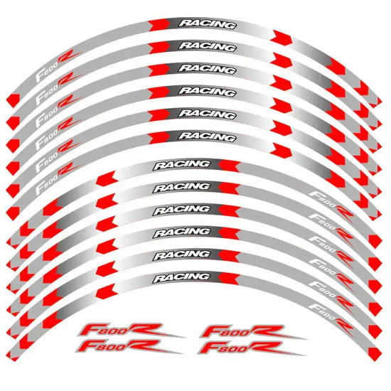 BMW F800R 3M Color Rim Stickers and Wheel Decor Mystorenews.shop