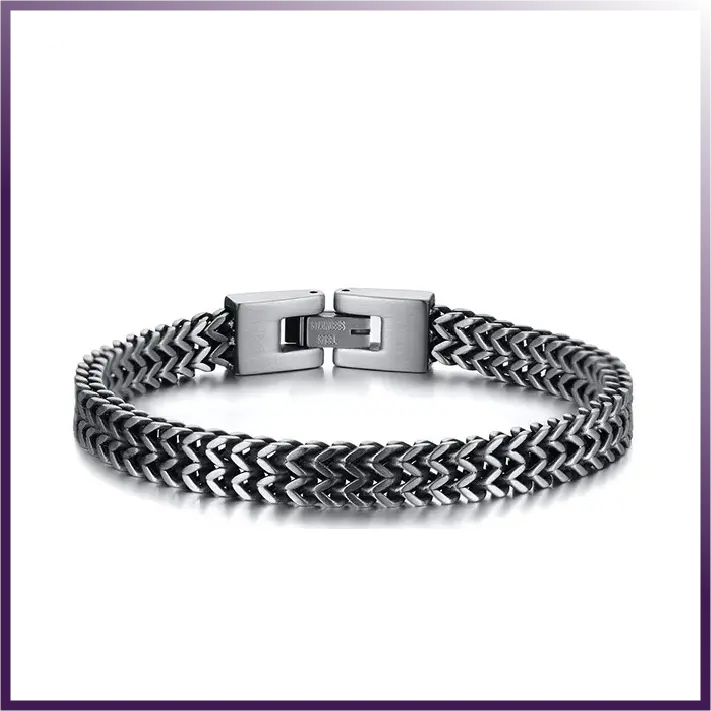 Bracelet en acier inoxydable pour tous : Élégance et Durabilité DC-eterus