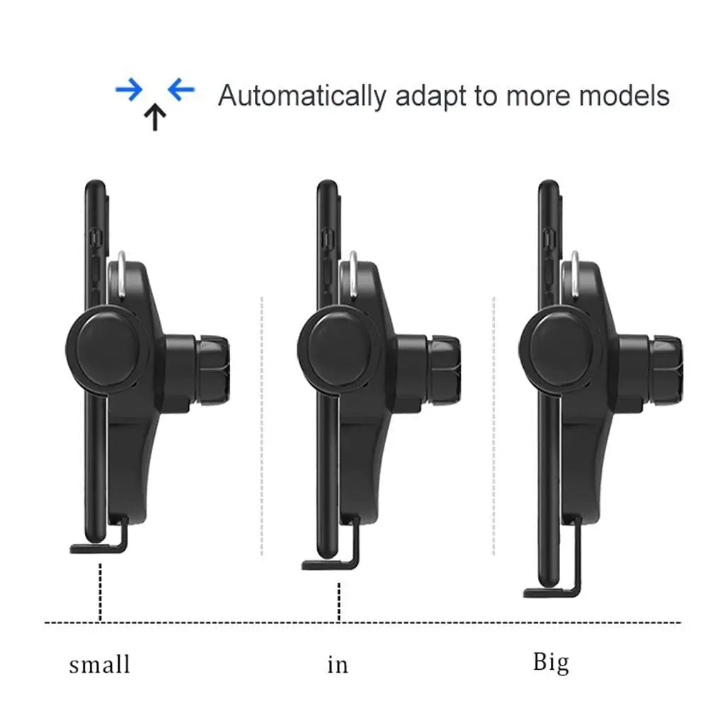 Chargeur sans fil automatique voiture 10W avec support triangulaire et chargement rapide DC-THE CEO