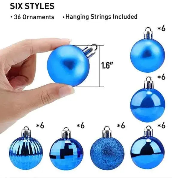 Christmas Color Ball Set Mystorenews.shop