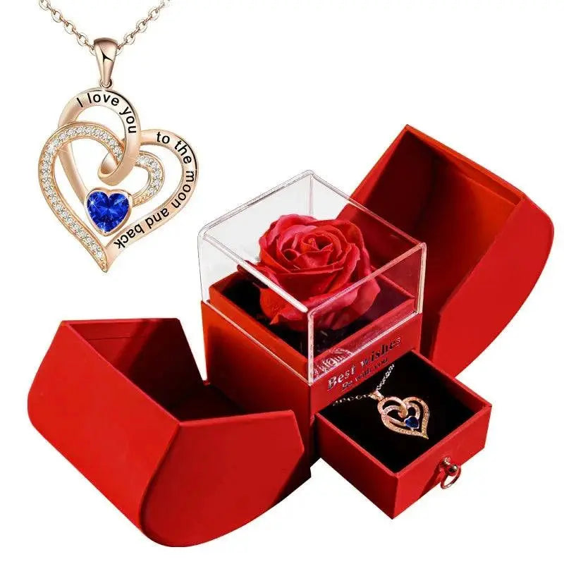 Christmas Jewelry Box Necklace Mystorenews.shop