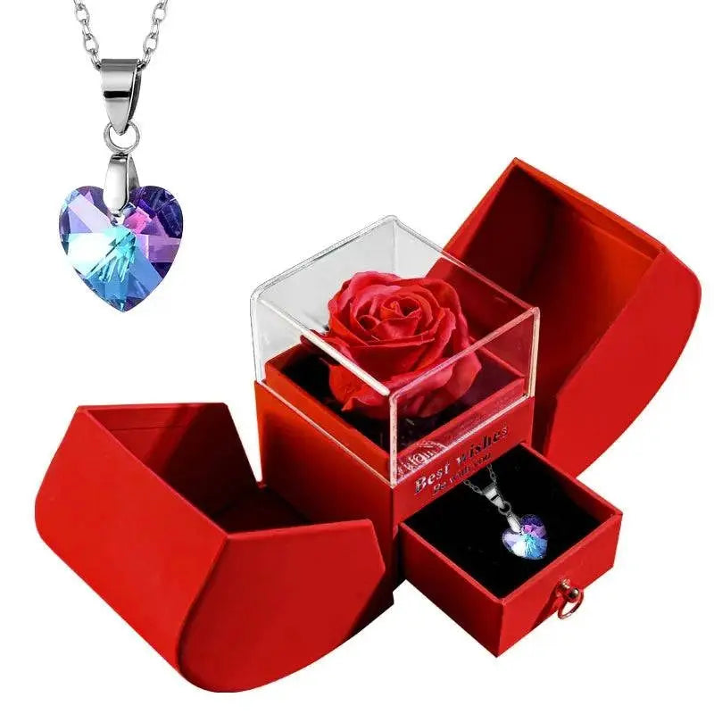Christmas Jewelry Box Necklace Mystorenews.shop