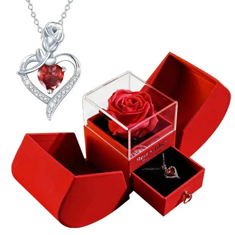 Christmas Jewelry Box Necklace Mystorenews.shop