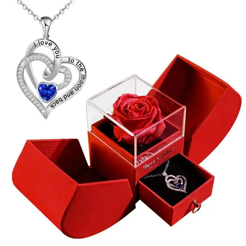 Christmas Jewelry Box Necklace Mystorenews.shop