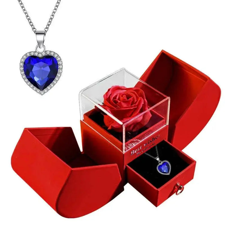 Christmas Jewelry Box Necklace Mystorenews.shop