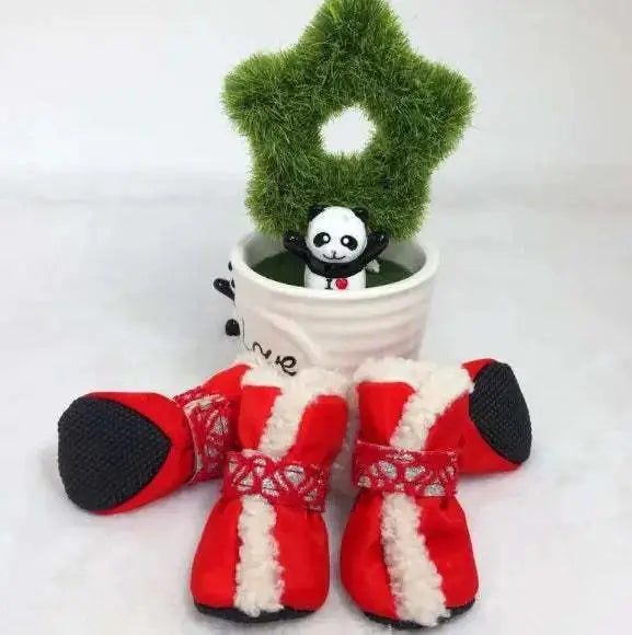 Christmas Pet Shoes Mystorenews.shop