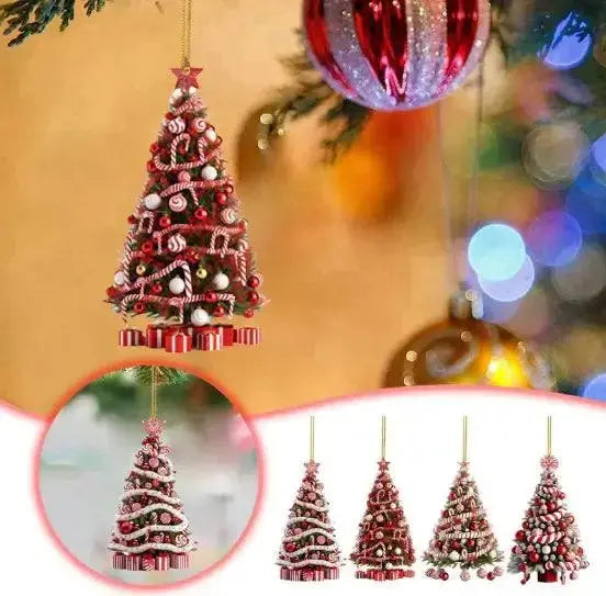 Christmas Tree Pendant Holiday Decoration Mystorenews.shop