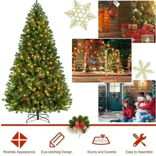 Christmas Tree with Warm Lights Mystorenews.shop