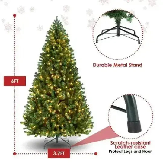 Christmas Tree with Warm Lights Mystorenews.shop