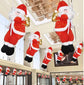 Climbing Santa Claus Christmas Scene Decoration Ornament Mystorenews.shop