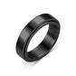 Glossy Rotatable Titanium Steel Lettering Ring Mystorenews.shop