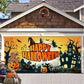 Halloween Misty Forest Garage Door Banner Mystorenews.shop