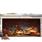 Halloween Misty Forest Garage Door Banner Mystorenews.shop