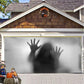 Halloween Misty Forest Garage Door Banner Mystorenews.shop