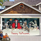 Halloween Misty Forest Garage Door Banner Mystorenews.shop