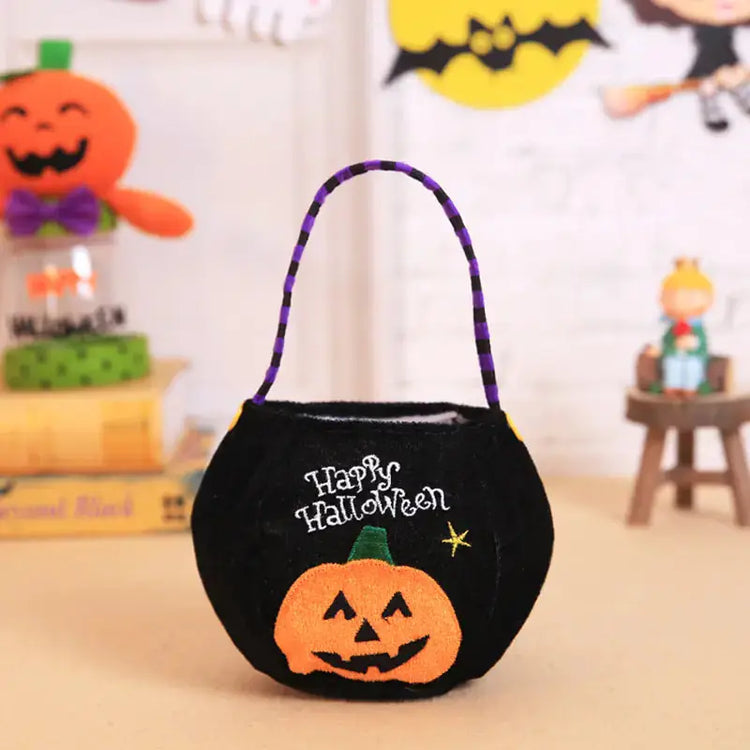 Halloween Pumpkin Tote Bag Mystorenews.shop