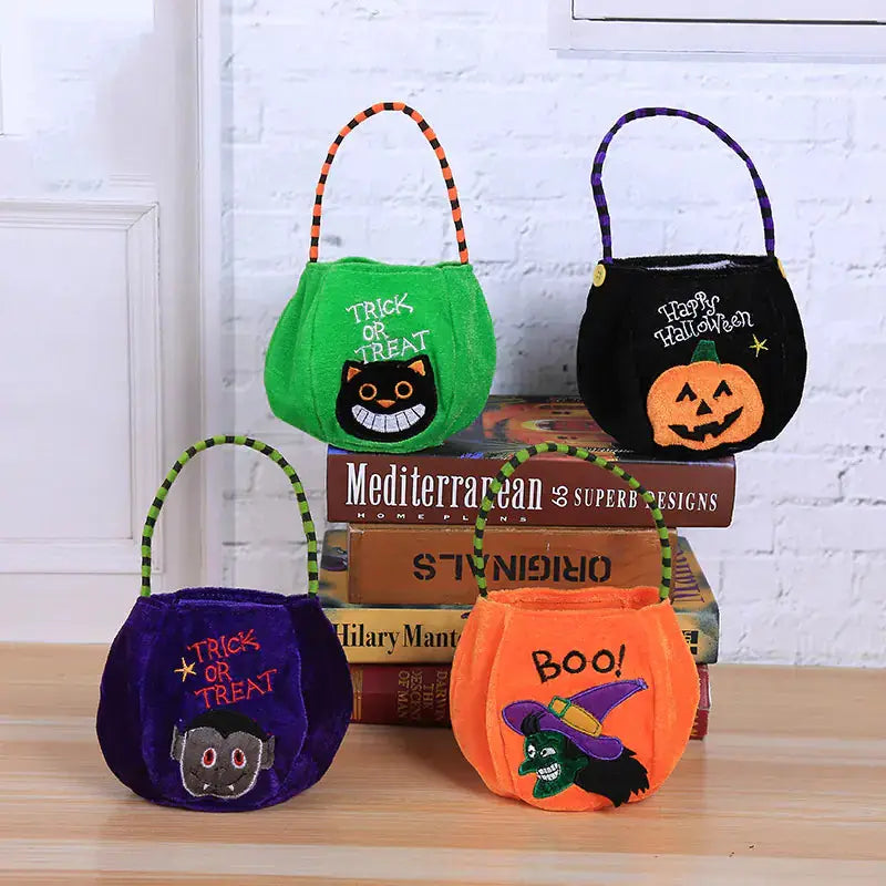 Halloween Pumpkin Tote Bag Mystorenews.shop