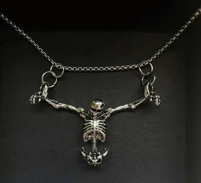 Halloween Skull Necklace Mystorenews.shop
