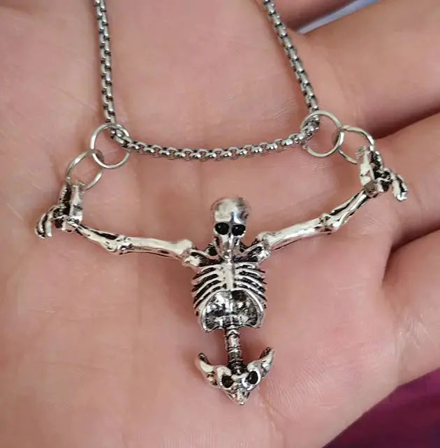 Halloween Skull Necklace Mystorenews.shop