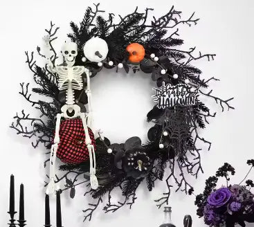 Halloween Wreath Decorations Mystorenews.shop