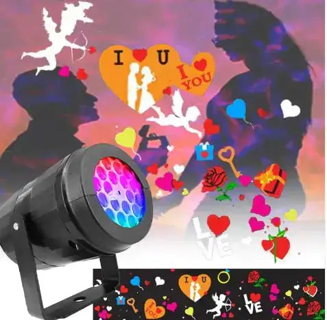 Halloween, Christmas, Valentines Projection Lamp Mystorenews.shop
