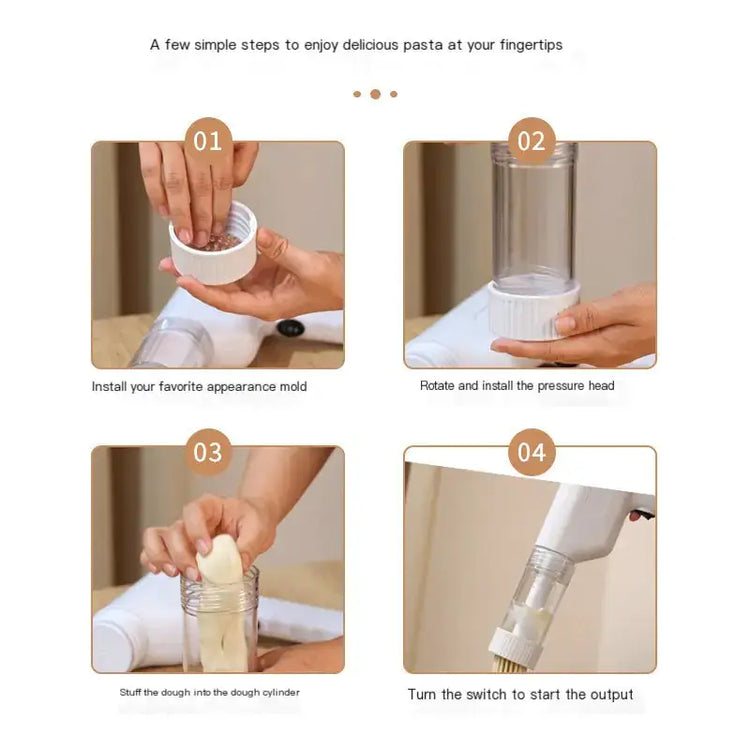 Portable Electric Handheld Noodle Maker Machine Mystorenews.shop