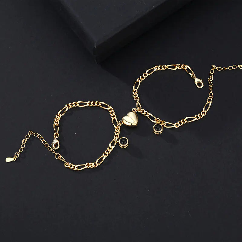 "Bracelet de couple with Simple