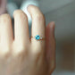 S925 Silver Natural Blue Topaz Zircon Ring for Women Mystorenews.shop
