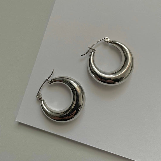 Sandale Vera dorée - Élégance et confort pour toutes les occasions avec Enkei Hoops argent DC-Namaste Jewelry