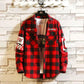 Slim Fit Casual Plaid Shirt for Men Mystorenews.shop