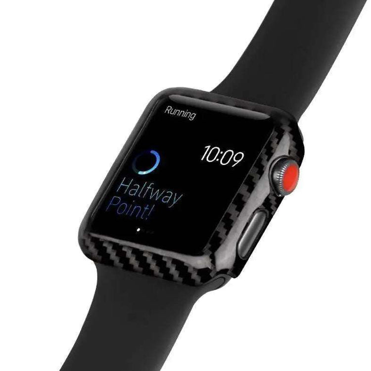 Coque en fibre de carbone pour Apple Watch - Protection légère et durable DC-Simply Carbon Fiber
