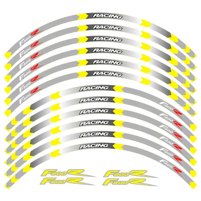 BMW F800R 3M Color Rim Stickers and Wheel Decor