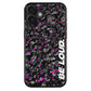 Coque en carbone forgé pour iPhone | Purple Flake | BE LOUD. x SCF DC-Simply Carbon Fiber