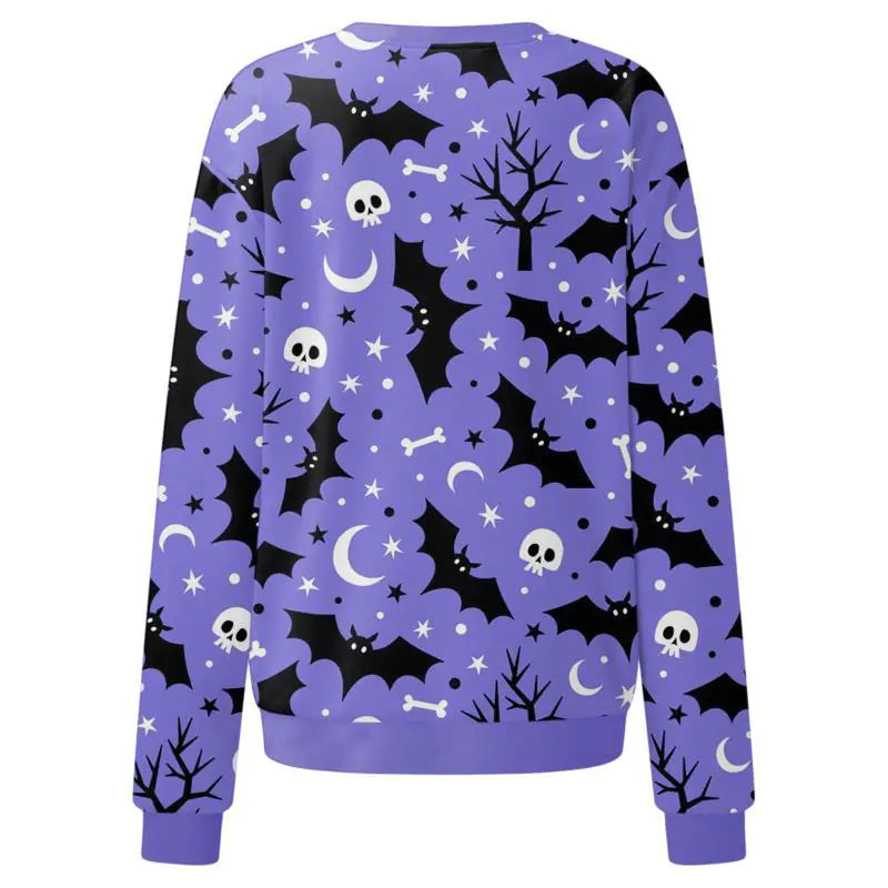 Amazon Women's Halloween Round Neck Top