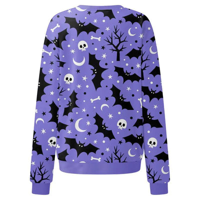Amazon Women's Halloween Round Neck Top